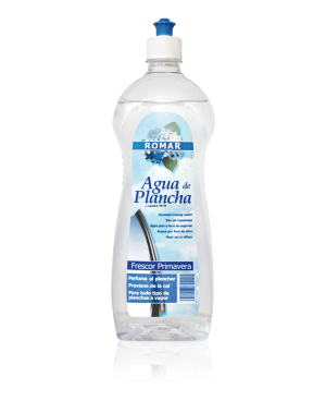 Agua de plancha frescor primavera